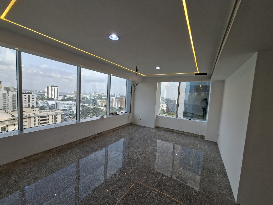 Finished office interior fit-out completed by Soapworth