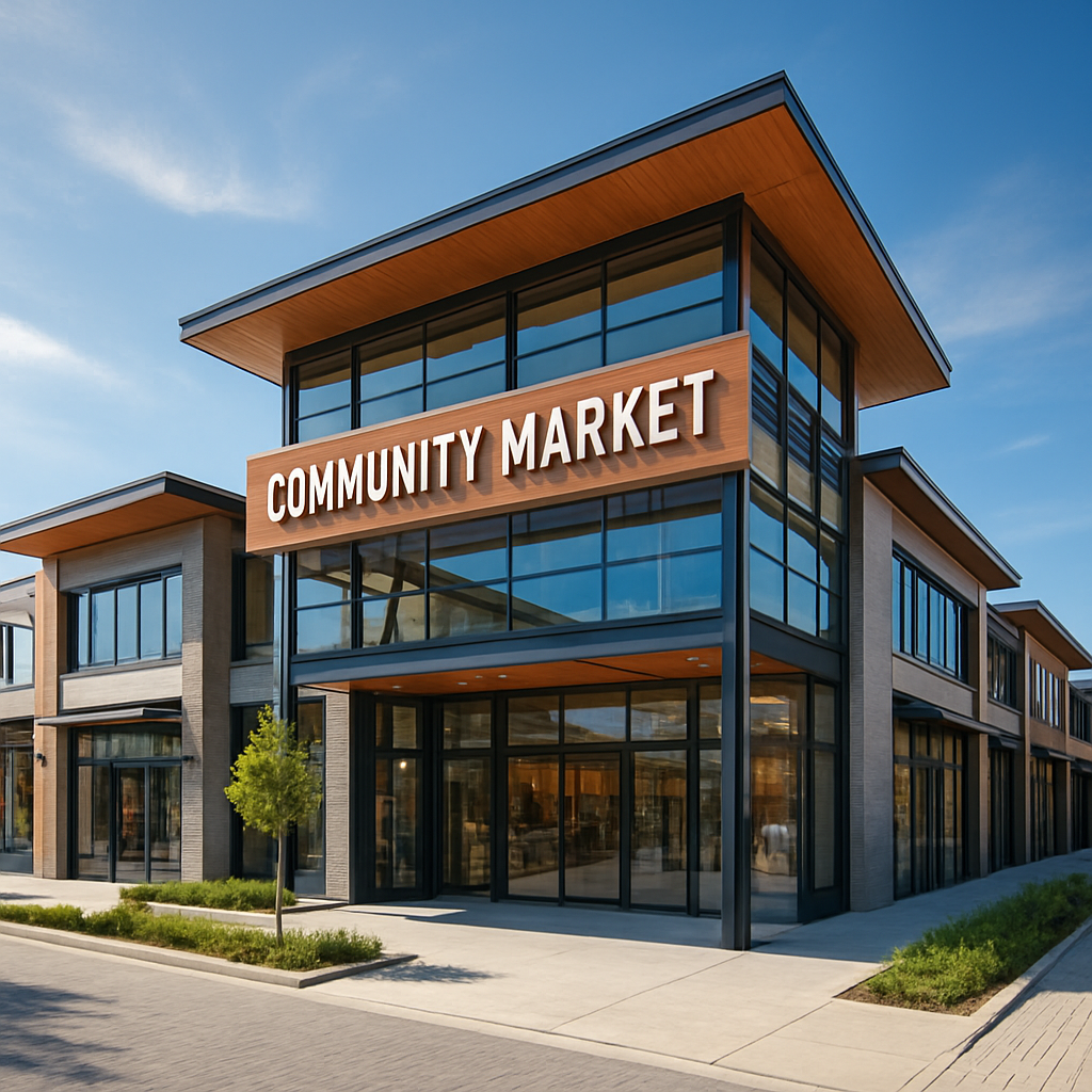 Modern Market Complex